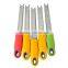 Sedex Audit Factorystainless steel vegetable peeler vegetable slicer julienne peeler colorful TPR handle multi-function peeler