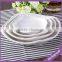 restaurant wholesale melamine charger plates in round shape