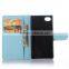 CHEAP COW SKIN TEXTURE Soft Wallet Case Stand PU Leather Case For SONY XPERIA Z5 E6603 E6633 FLIP LEATHER CREDIT CARD CASE