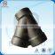 High precision stainless steel y branch pipe fitting