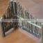 Strong plastic bamboo garden fence