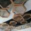 Metal decorative mesh, curtain wall  ceiling aluminum mesh, security protection aluminum mesh grid.