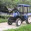 New Condition and CE Certificate 45hp 4WD tractor direct manufacturer front end loader backhoe for hot salle