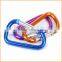 Fashion High Quality stainless steel s shaped carabiner