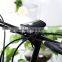 Bicycle Cycling 2 LEDs Safety USB Rechargeable Water Resistant Bright Front Head Light Bike Accessories