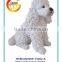 hot selling polyresin white dog statues