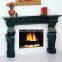 High Quality Shan'xi Black Granite Fireplace Surround