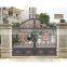 Garden Decoration Color Painted Metal Cast Aluminum Garden Gate