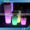 Trade Show Battery Powered RGB Light Illuminated Glowing Flower Pot
