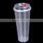 Water cup PP Cup plastic cup 700ML transparent drink cup disposable cup injection with lid