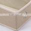 rectangular linen storage box