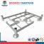 High quality metal tray mobile storage shelf post steel tire warehouse heavy duty pallet rack