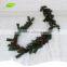 GNW CHGR-1607026 Hot Sale Hanging Christmas Tree Artificial Pine Needle Garland With Pine Cones