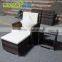 outdoor beach chair rattan sun lounger