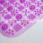 Good quality new products pvc backing non skid bath mat