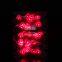 pink red heart valentine's day decoration battery operated silver wire romantic made in china decoration lights string
