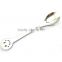 Hot New Products 2016 Melamine Spoon,smile face stainless steel 410 spoon