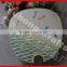 Environmental paper round fan with wood handle