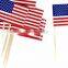 Promotional Disposable Flag Pick/Toothpicks