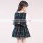 Girls Check Dress School Uniform Manufacturer Guangzhou China