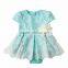 New arrival baby girl Flower Bodysuit infant girls romper with skirts