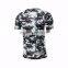 China Factory Camo Color Padded Compression Shirt