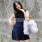 CX-H-01 Genuine Fox Fur Fashion Womens Bags