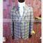 custom made bespoke tailor business suit men plaid suit, check suits