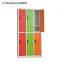 new design high quality colorful 6 door sliding modern filing cabinet