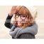 Simple and fashion high quality 7 color choice circle neckwear lovely magic scarf ladies scarves