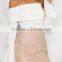 Runwaylover EY2337B 2017 Women Flare Sleeve Fashion Off-Shoulder Knitted Blouse