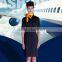 Custom Nice and Chantilly Cotton Material Dress Stewardness Female Uniforms for the Airport