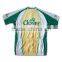 Fashionable imprint short sleeve mountain bike racing jersey
