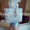 82753 PU Leather Polyester Miracle Tassel Shoulder Bag