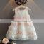 Modern Summer Lace Baby Girl Birthday Vest Dress
