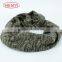China supplier manufacture newly design double layer loop scarf