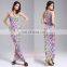 2016 Wrapped Chest Multicolor Flowers Printed Dress