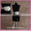 LB0004 Quality fabric best handmade High end flower shaped patels and organza fashion fabric popular wedding belt