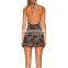 Spaghetti Strap Naked Back Sexy Afircan Tight Dresses for Women NT6526