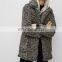 2015 Winter Sherpa Wool Varsity Jackets Models for Ladies Trench Coat with Hood NT6800