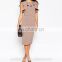 OEM Service Made in China New Model Girls Midi Pencil Dress With Ruffle Detail