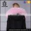 Women's big raccoon fur collar fur jacket men outerwear fur jacket