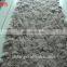 Factory direct supply customized color real rex rabbit fur skin blanket for garment