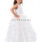 Grace Karin White Color Flower Girl Dress Princess Bridesmaid Wedding Pageant Girls Party Dress 2~12Years CL008994-1