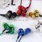 Braided cable Earphones Hands-free Mic Headset Promotional cheap gifts for teenagers