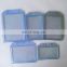 A7 size thick vinyl soft pvc card holder vertical shape innser size at 108*77mm