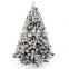 2017 New Big Size Tall Snowing White Christmas Tree Decorations Frosted Snow Artificial Christmas Trees Wholesale China