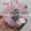 Wholesale 3D Pink Sequin Rhinestone Flower Applique Patches
