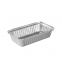 2lb loaf pan disposable aluminum foil container with lid