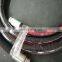 3 inch 76mm flexible concrete pump rubber hose export to pakistan